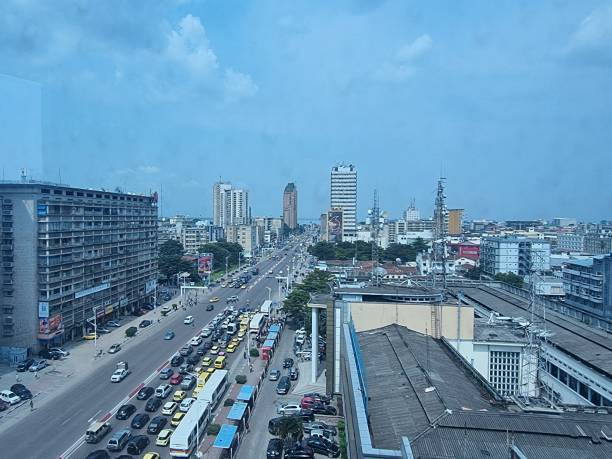 Kinshasa city View of Kinshasa kinshasa stock pictures, royalty-free photos & images