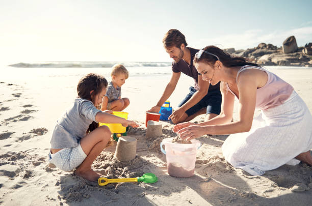 istock There's so much to keep them entertained at the beach 1305522693