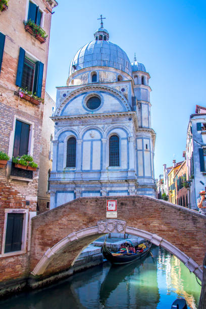 istock panoramic view between the canals of Venice 1305522764