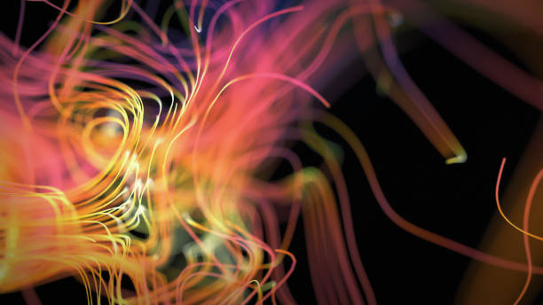 istock 3D black wave Background Photo Illustration, Abstract wave wallpaper 1305538900