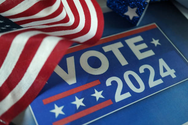 投票 2024 - presidential candidate ストックフォトと画像