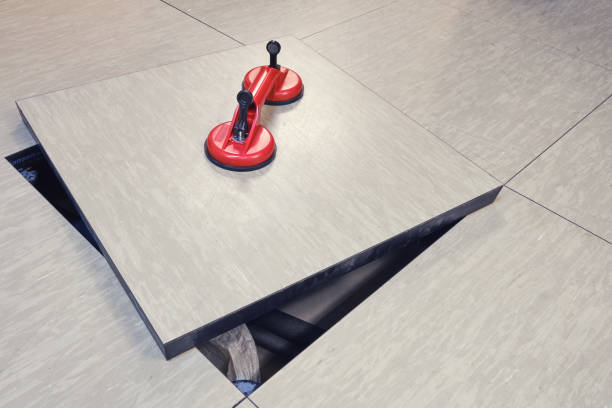 istock Vacuum suction cup for removing tiles from false floors or window panes 1305562999