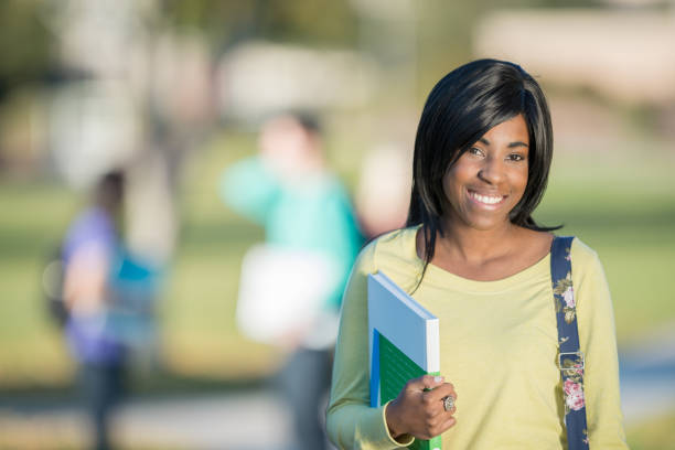 istock Smiling High School Student Stock Photo 1305570005