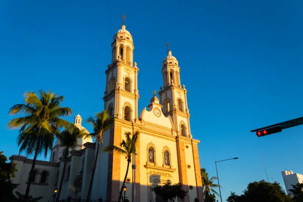 Famous Cathedral Basilica of Our Lady of the Rosary located in the city center