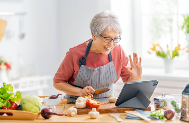 istock woman is preparing the vegetables 1305578492