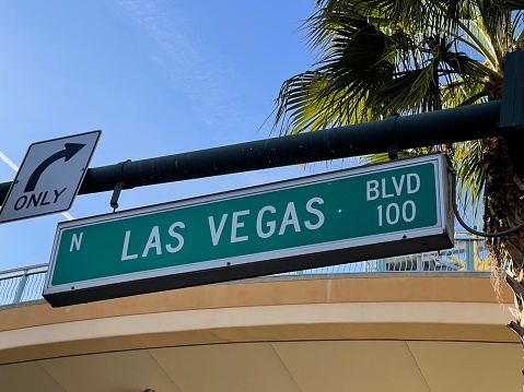 Las Vegas street sign