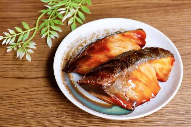 istock Teruyaki of Buri 1305600659