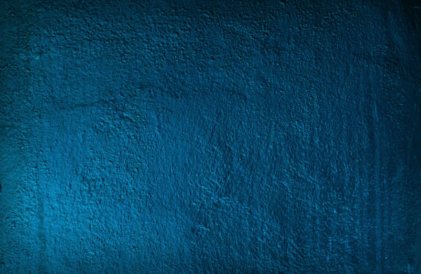 istock Beautiful Abstract Grunge Decorative Navy Blue Dark Stucco Wall Background. 1305617120