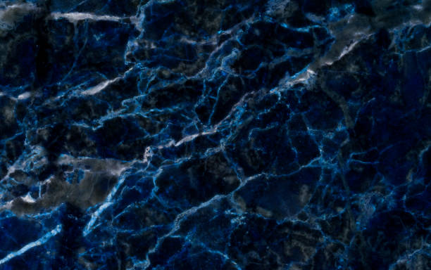 istock Blue marble texture background abstract luxurious 1305617960