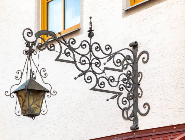 istock Historic lantern on a wall 1305623305