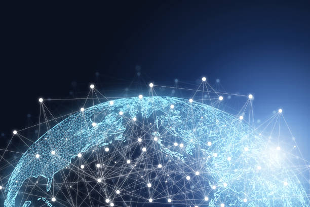 istock World with connection line and glowing light, global networks for business and technology innovation and big data transformation concept 1305631615