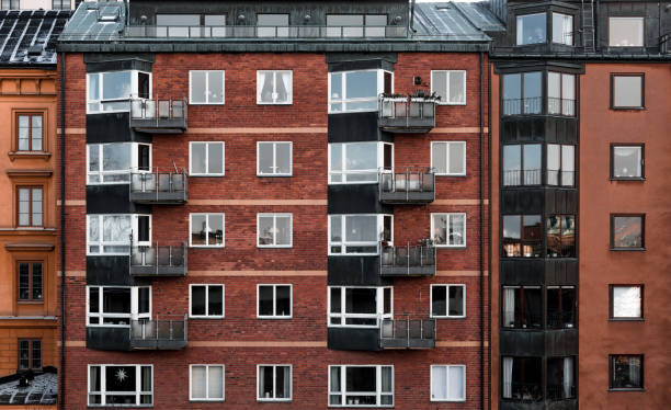 Apartment block in Berlin \