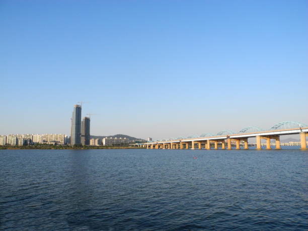 istock Han River,bridge and skycrapper at Seoul,South Korea. 1305632501