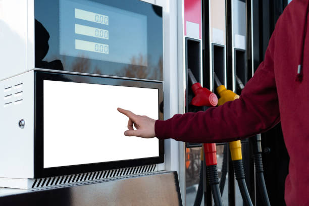 istock Self-service filling station 1305644561