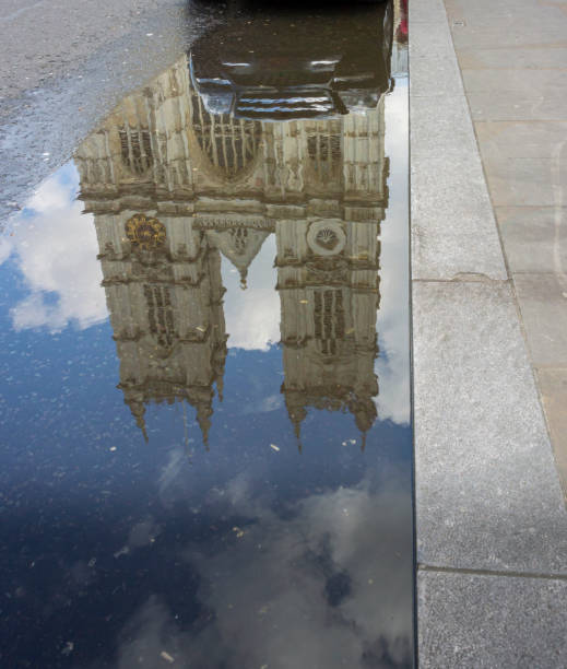 istock Reflection of Westminster Abbey, London, UK 1305649560