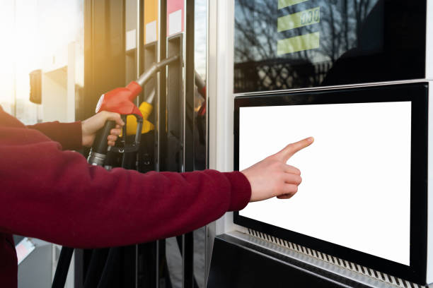 istock Self-service filling station 1305650235