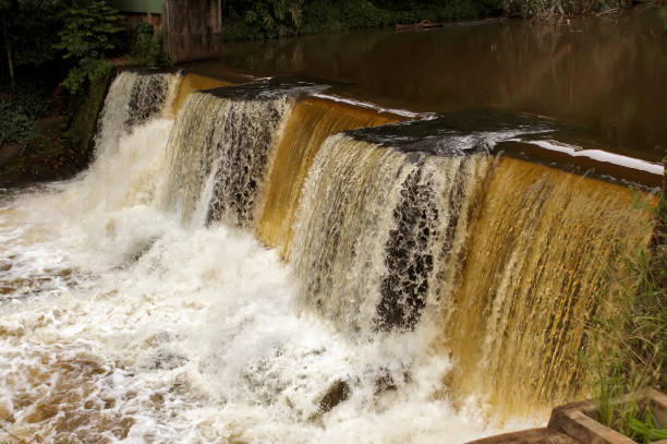 istock Beautiful waterfall in Brotas. 