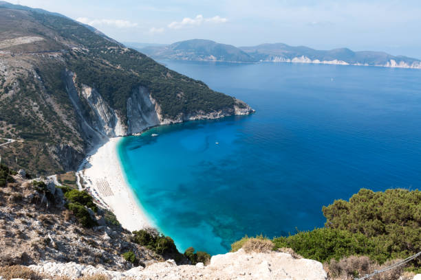 istock Mirtos beach in Kefalonia Greece 1305661555