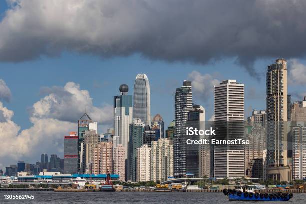 Private Housing Of Hong Kong Western Stock Photo - Download Image Now - Angle, Apartment, Architecture