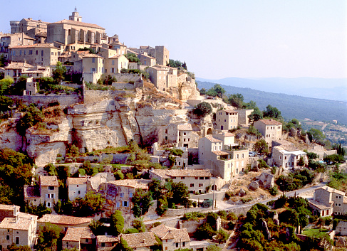 The beautiful city of Gordes in the South of France