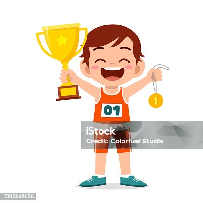 1,752 Child With Medal Illustrations & Clip Art - iStock | Boy with medal,  Baby