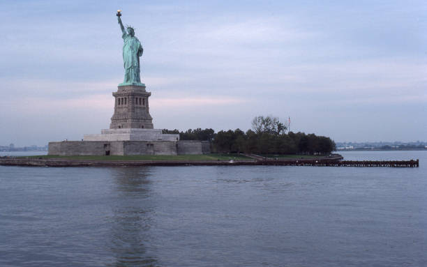 istock Liberty Island-New York Harbor 1305673243