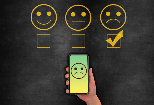 istock Customer service satisfaction survey on blackboard 1305683067