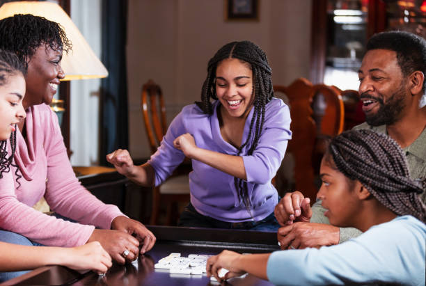 650+ Black Family Game Night Stock Photos, Pictures & Royalty-Free Images - iStock