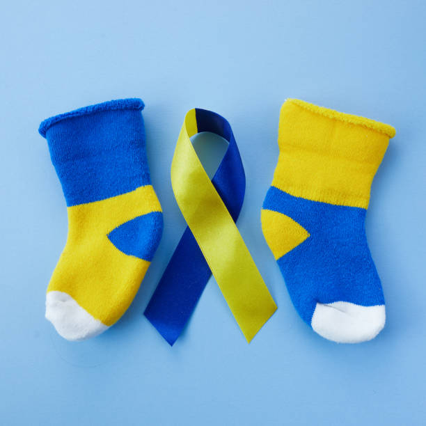 istock World Down syndrome day background. Down syndrome awareness concept 1305685374