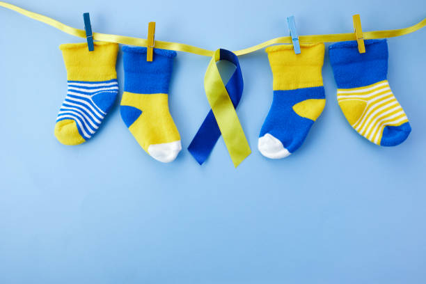 istock World Down syndrome day background. Down syndrome awareness concept 1305685419