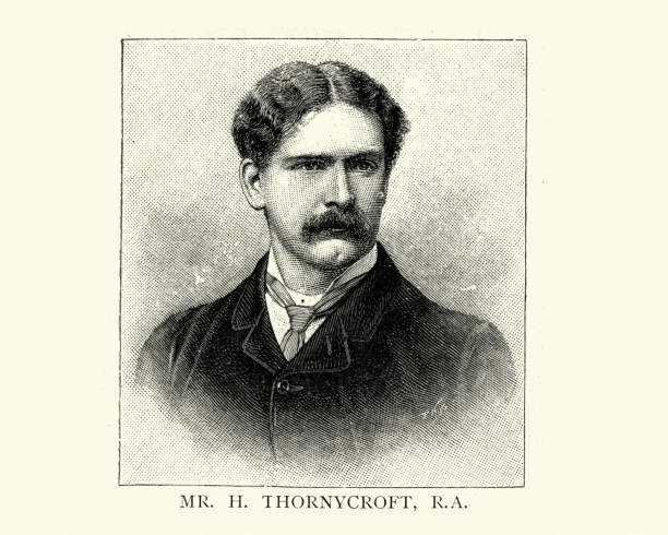 istock Hamo Thornycroft, Victorian British sculptor, 19th Century 1305691205