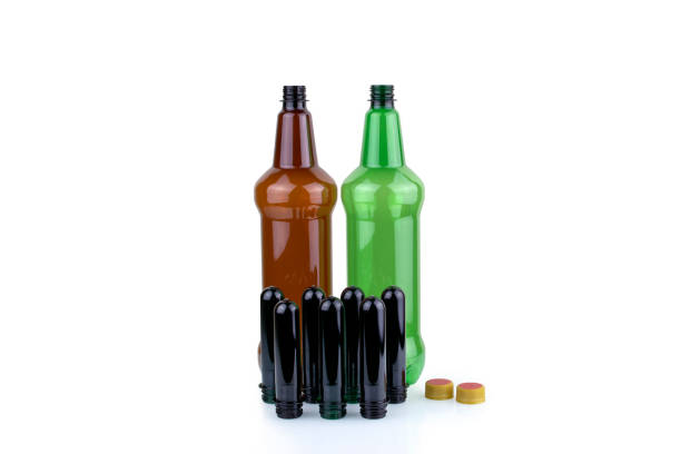 istock PET preforms for the manufacture of plastic bottles.