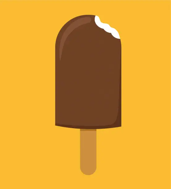 Vector illustration of Chocolate fudge vector illustration
