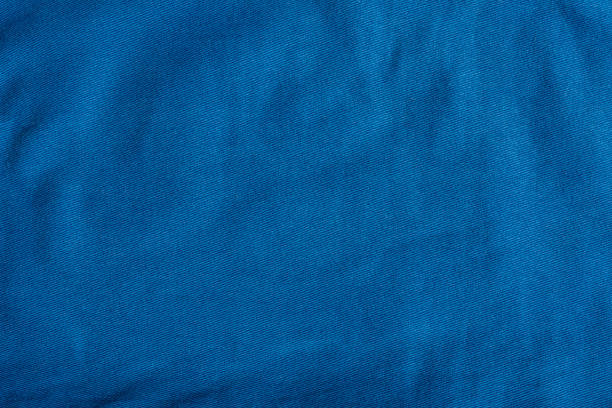 istock Close up photo of blue cloth texture 1305701735