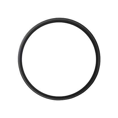 Picture frame in circle shape
