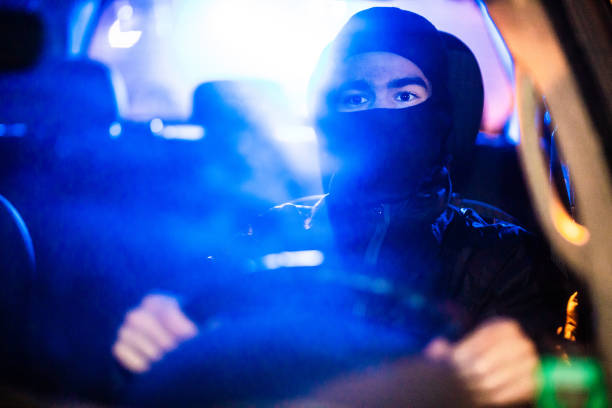istock Police was arrested car thief 1305714218