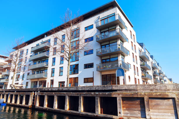 istock Typical residential house in Copenhagen 1305730177