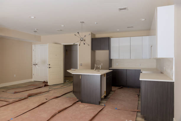 istock Remodel home improvement view installed in a new kitchen 1305734736