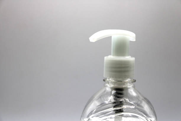 istock Hydrohalcolic gel bottle with dispenser 1305746947