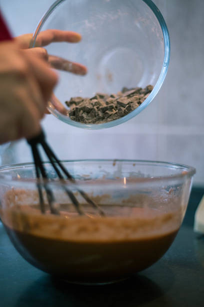 istock Woman is cooking 1305748746