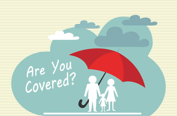 Are You Covered? Are You Covered? life insurance stock illustrations