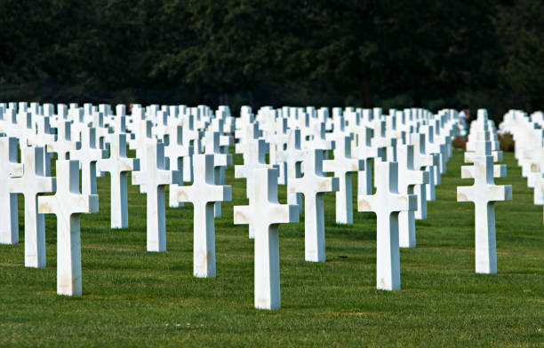 istock military cemetery in normandy 1305759832