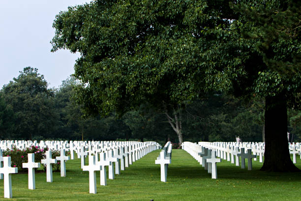 istock military cemetery in normandy 1305760701