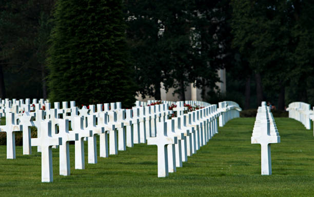 istock military cemetery in normandy 1305760955