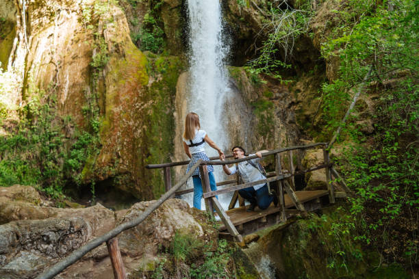 istock Romantic moment in nature 1305762867