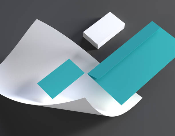 Corporate stationery template