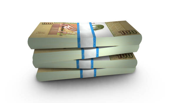 istock 3D Stack Banknote of Angola 100 Kwanza Money 1305768548