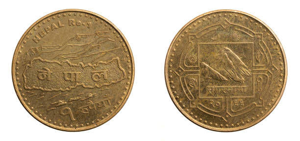 istock Nepal one rupee coin on a white isolated background 1305769244