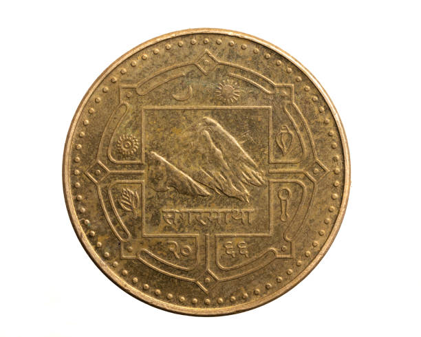istock Nepal one rupee coin on a white isolated background 1305769262