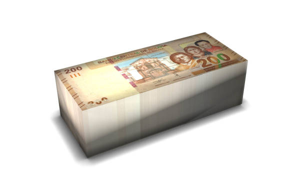 istock Bolivia 200 Banknotes Money Stack on White Background 1305770766